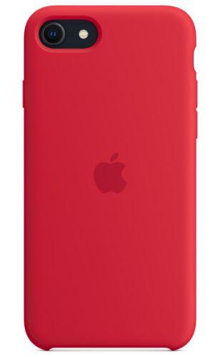 Apple  Silicone Case for iPhone SE - Red - Excellent