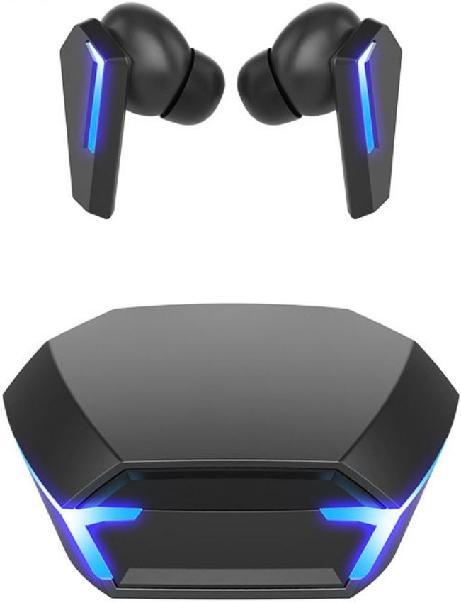 AQW TWS Gaming Bluetooth Earbuds - Black