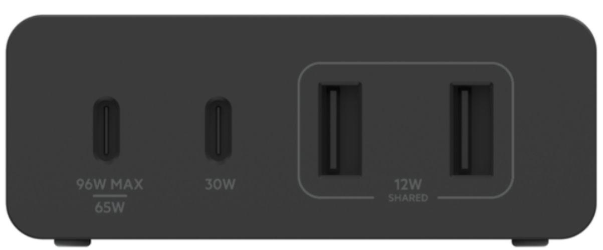Belkin  BoostCharge Pro 4-Port GaN Charger 108W - Black - Brand New