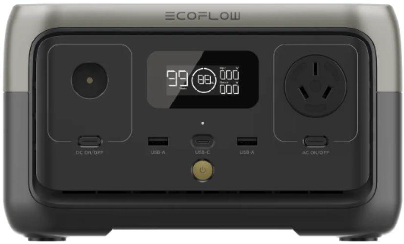 EcoFlow  RIVER 2 Portable Power Station - Black - Brand New