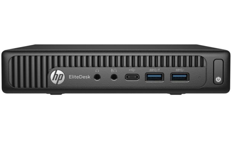 HP  EliteDesk 800 G2 MFF i5-6500T 2.5GHz - 256GB - Black - 8GB RAM - Good