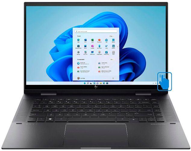 HP Envy x360 15-EU1026NR Convertible Laptop 15.6" - AMD Ryzen 7 5825U 2.0GHz - 500GB - Nightfall Black - 16GB RAM - 15.6 Inch - Good