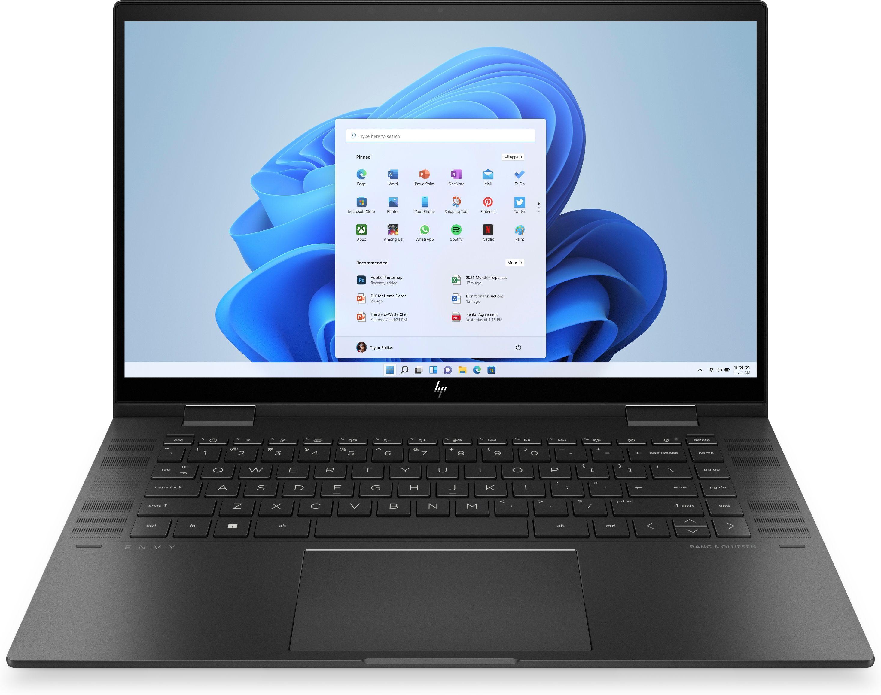 HP Envy x360 15-ey0004AU 2-in-1 Laptop 15.6" - AMD Ryzen 5 5825U 2.0GHz - 512GB - Nightfall Black - 16GB RAM - 15.6 Inch - Excellent