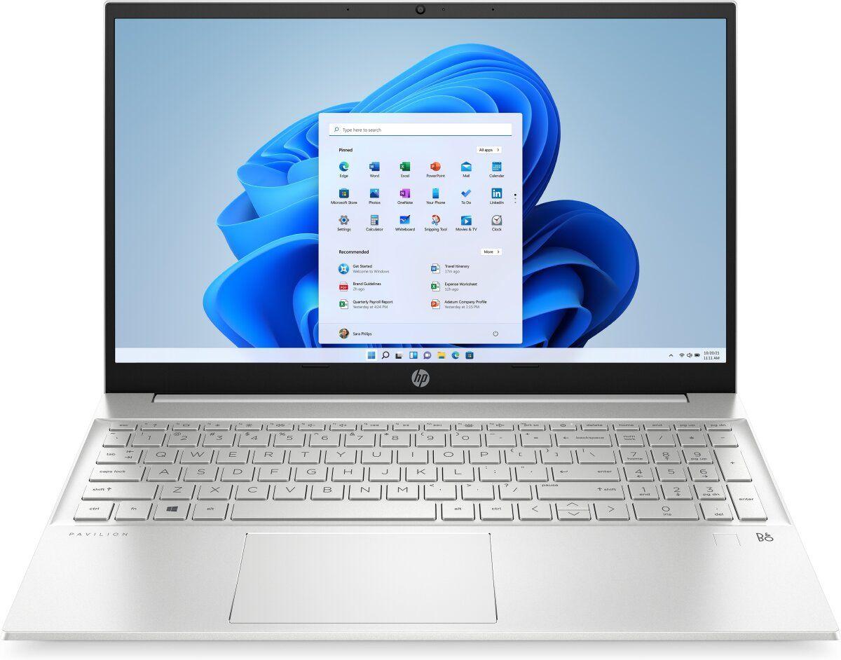 HP Pavilion 15-eh2026AU Laptop 15.6" - AMD Ryzen 5 5625U 2.3GHz - 512GB - Natural Silver - 16GB RAM - 15.6 Inch - Excellent