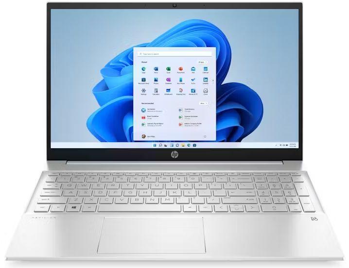 HP Pavilion 15-eh3043AU Laptop 15.6" - AMD Ryzen 7 7730U 2.0GHz - 512GB - Natural Silver - 16GB RAM - 15.6 Inch - Premium