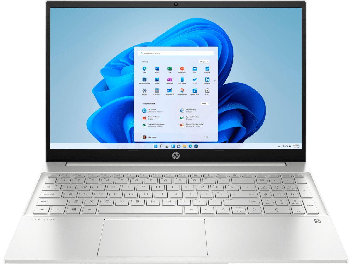 HP Pavilion 15t-dy3xxx Laptop 15.6" - Intel Core i5-1135G7 2.4GHz - 256GB - Silver - 12GB RAM - 15.6 Inch - Excellent