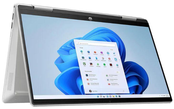 HP Pavilion x360 14-ek0005TU 14" - Natural Silver - Intel Core i5-1235U 3.3GHz - 8GB RAM - 256GB