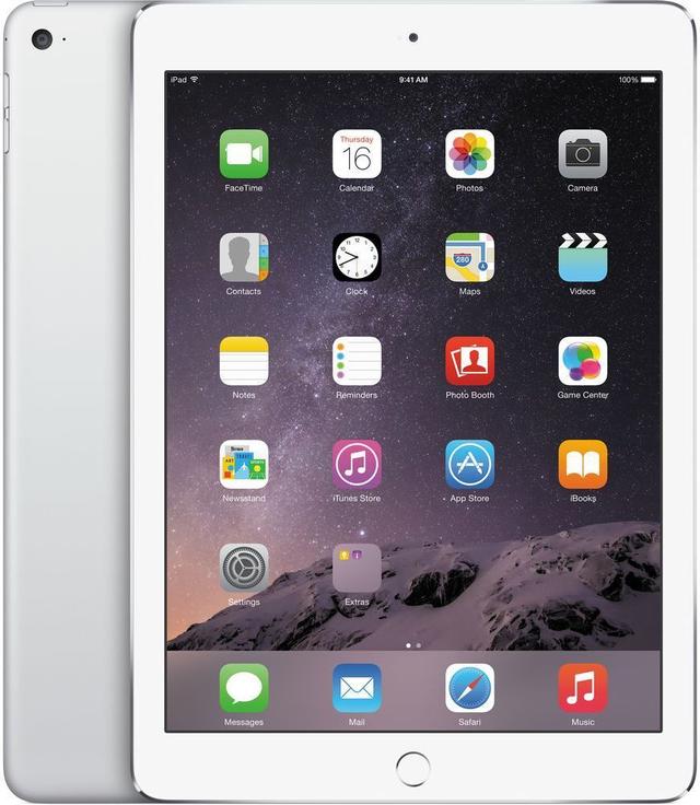 iPad Air 9.7-inch (2014) 2nd Gen in Silver in Acceptable condition