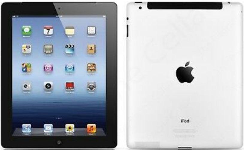 Apple iPad 3rd Gen (2012) 9.7-inch  - 16GB - Black - Cellular + WiFi - 9.7 Inch - Premium