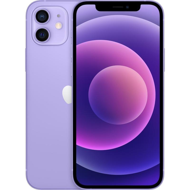 Apple iPhone 12 - 64GB - Purple - Acceptable