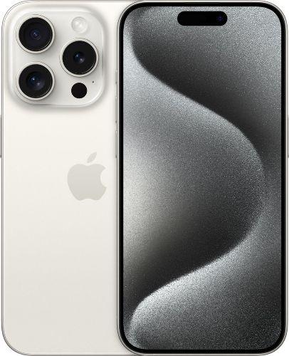 iPhone 15 Pro 256GB in White Titanium in Excellent condition