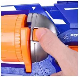 KidsPlay Toy Revolver with Foam Bullets - Blue