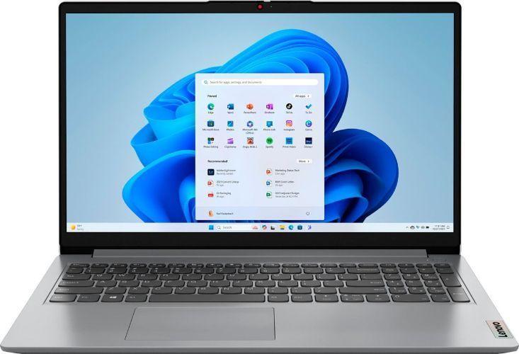 Lenovo IdeaPad 1 151GL7 Laptop 15.6" - Intel Celeron N4120 1.1GHz - 128GB - Cloud Grey - 4GB RAM - 15.6 Inch - Premium