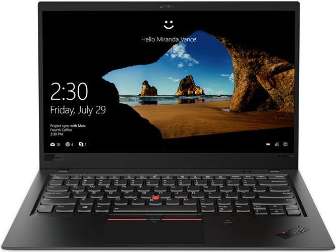 Lenovo ThinkPad X1 Carbon (Gen 6) Laptop 14" - Intel Core i5-8350U 1.7GHz - 256GB - Black - 8GB RAM - 14 Inch - Excellent