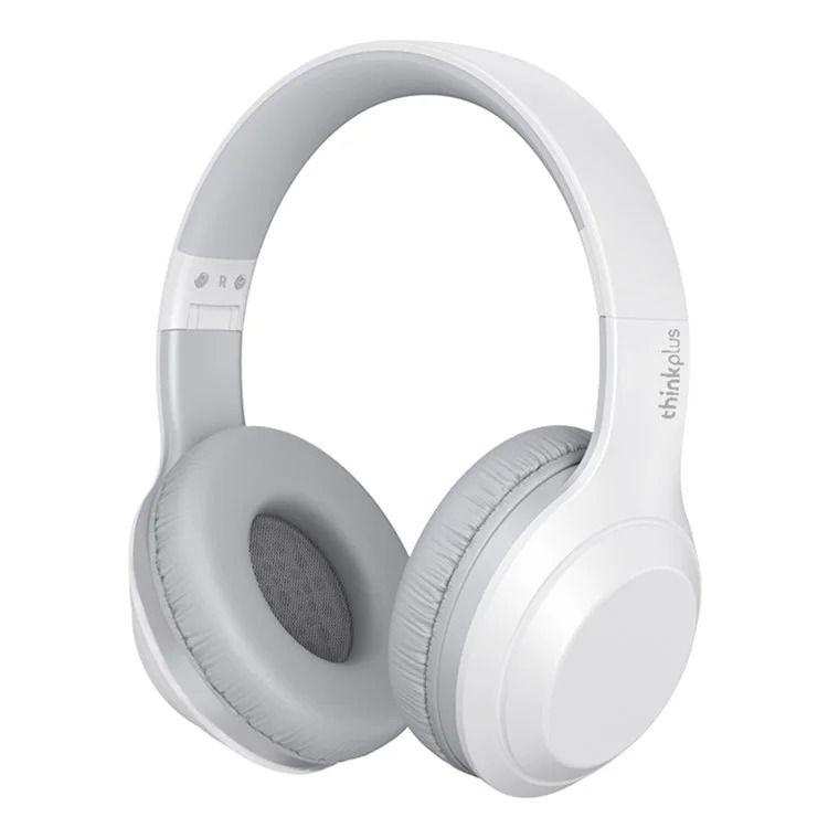 Lenovo  Thinkplus TH10 Over-Ear Wireless Headphones - White - Brand New