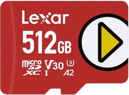 Lexar Play microSDXC UHS-I Card - 128GB - Red