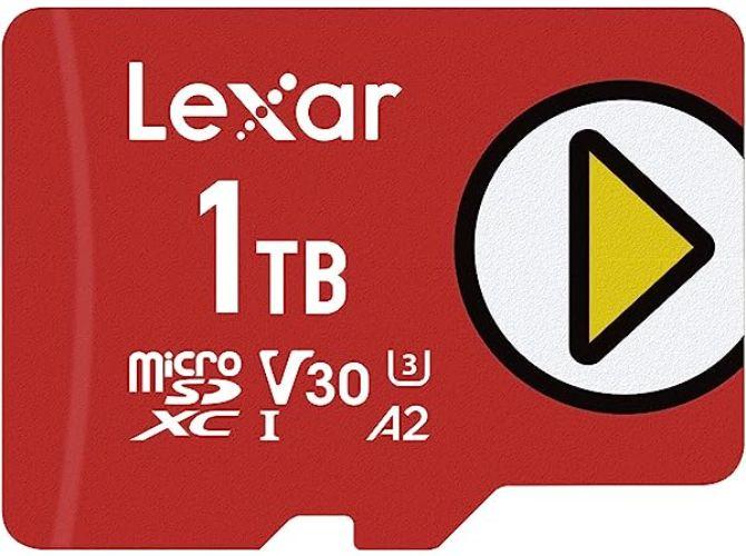 Lexar Play microSDXC UHS-I Card - 128GB - Red