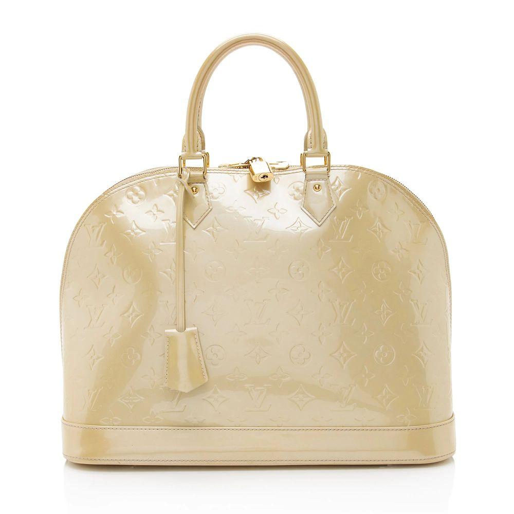 Louis Vuitton Monogram Vernis Alma GM Satchel