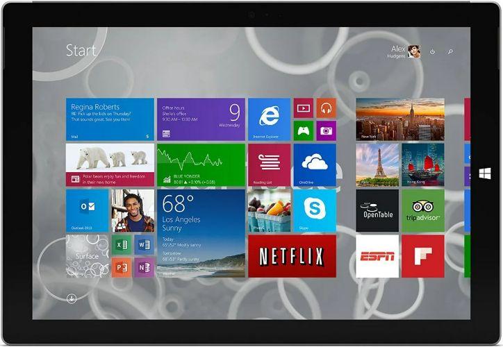Microsoft  Surface Pro 3 - Intel Core i5-4300U 2.9GHz - 128GB - Silver - 4GB RAM - 12 Inch - Premium