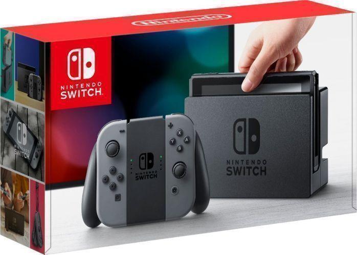 Nintendo  Switch Handheld Gaming Console - 32GB - Gray - Excellent