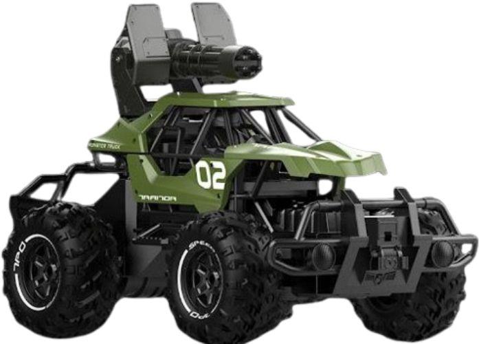 K3 Offroad Missile Firing RC Rock Crawler Buggy - Green - Brand New
