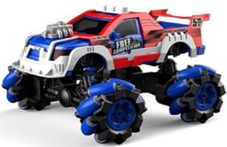 Offroad Racing Truck with Sidewinder Wheels 1:14 - Blue/Red