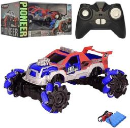 Offroad Racing Truck with Sidewinder Wheels 1:14 - Blue/Red