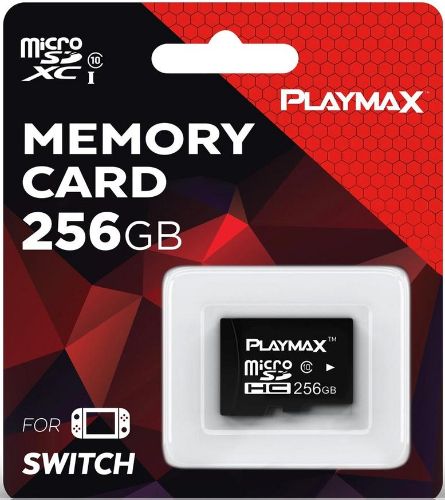 Playmax NSW Memory Card 256GB - Black