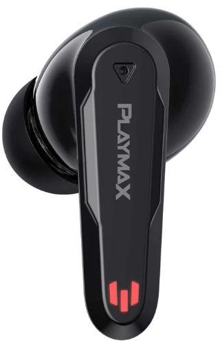 Playmax True Wireless Gaming Earbuds Hex RGB - Black