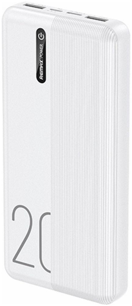 Remax  RPP-296 Landon Series 2.1A USB  Power Bank  - White - Brand New