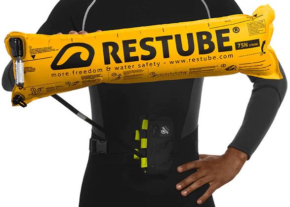 Restube Extreme Personal Buoyancy Aid - Black/Lime