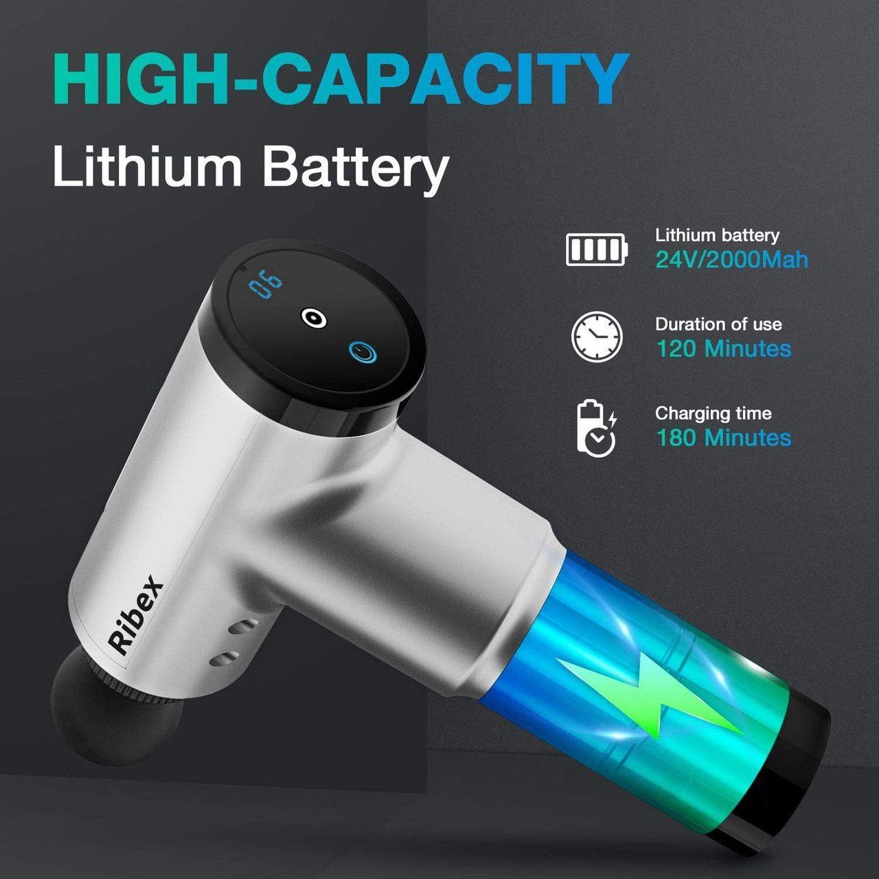 Ribex A6 Pro Deep Tissue Muscle Massage Gun