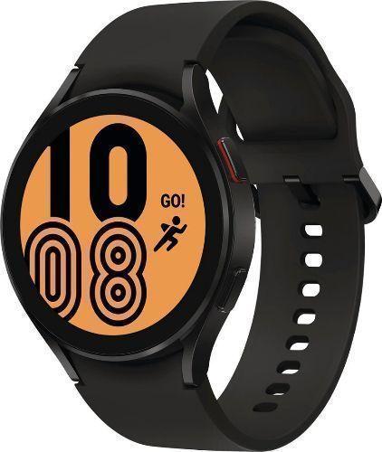 Samsung Galaxy Watch4 (Bluetooth + LTE) - 16GB - 40mm - Black Aluminum Case with Black Fluoroelastomer Sport Band