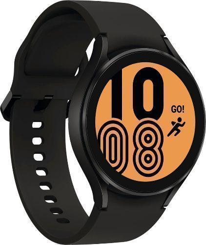 Samsung Galaxy Watch4 (Bluetooth + LTE) - 16GB - 40mm - Black Aluminum Case with Black Fluoroelastomer Sport Band