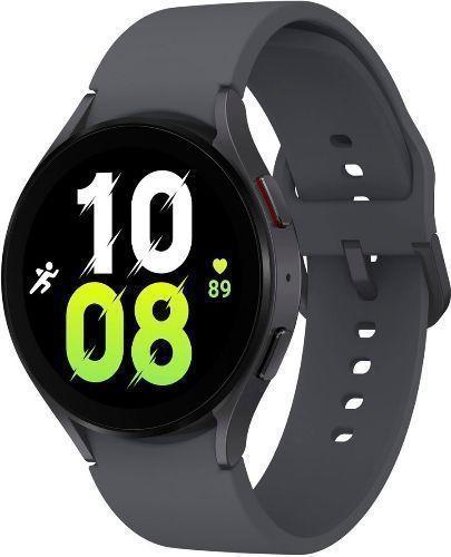 Samsung Galaxy Watch5 (Bluetooth + LTE) - 16GB - 40mm - Graphite Aluminum Case with Graphite Hybrid Leather Sport Band