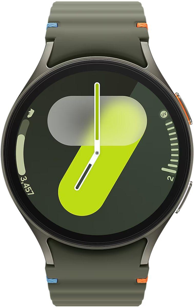 Galaxy Watch7 (Bluetooth) - 32GB - 40mm - Green Aluminum Case with Green Silicone Sport Band