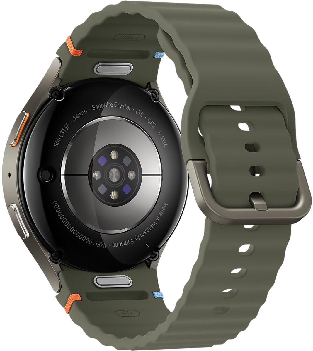 Galaxy Watch7 (Bluetooth) - 32GB - 40mm - Green Aluminum Case with Green Silicone Sport Band