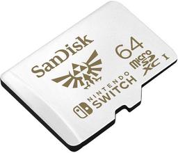 SanDisk microSDXC Card for Nintendo Switch - White (64GB)