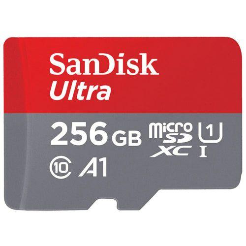SanDisk  Ultra 256GB MicroSDXC Card - Black - Brand New