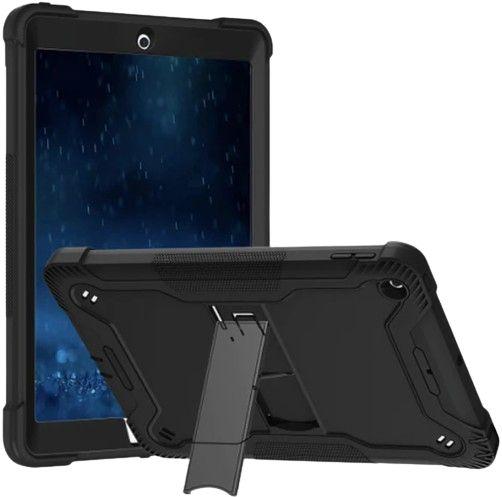 ShockProof Rugged Armor iPad Case for iPad 10.2" - Black