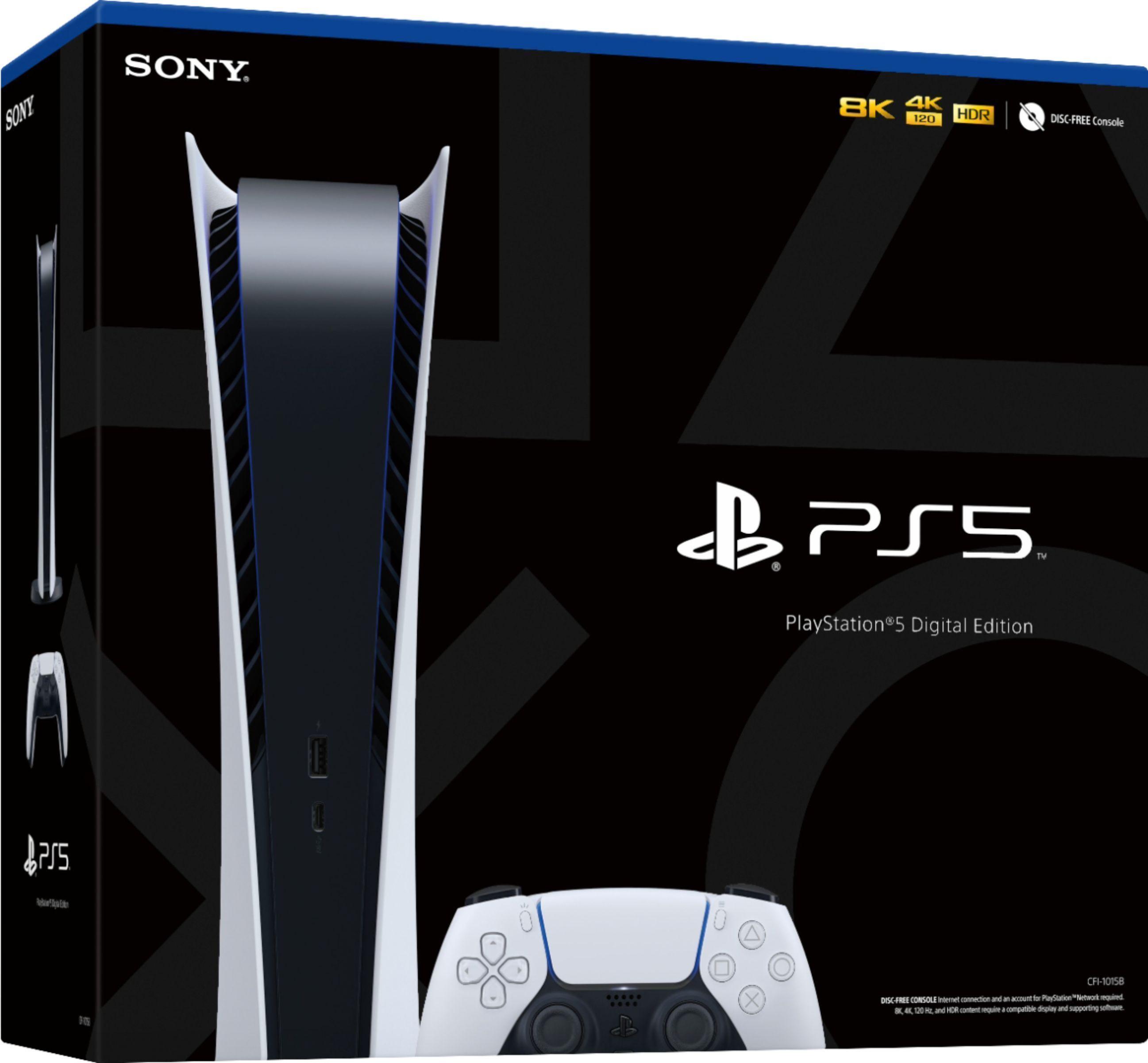 Sony PlayStation 5 Gaming Console (Digital Edition)
