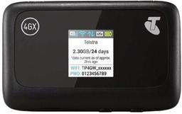 Telstra 4GX WiFi Plus Hotspot - Black