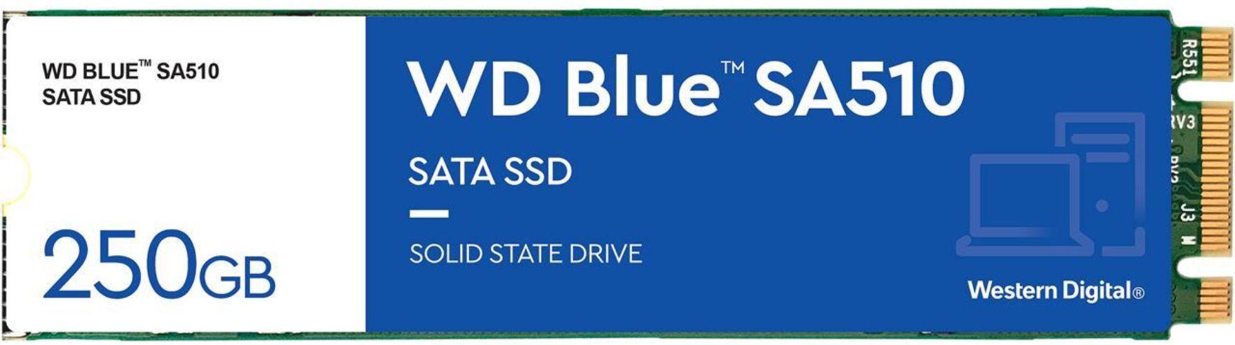Western Digital  Blue SA510 SATA SSD M.2 2280 - 500GB - Blue - Brand New