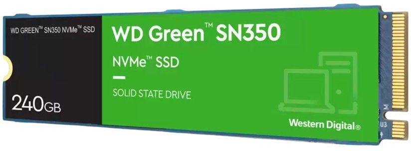 Western Digital  Green SN350 NVMe SSD - 240GB - Green - Brand New