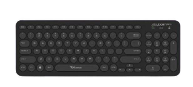 Alcatroz Wireless Keyboard Jelly Bean A200 Slim Rounded Keys UV