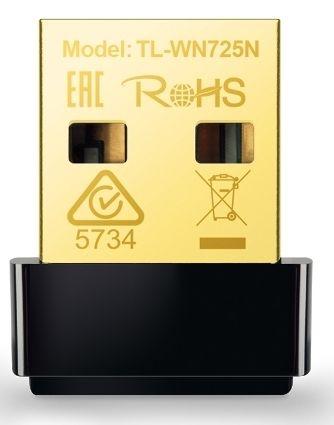 TP-Link (TL-WN725N) 150 Mbps Wireless USB Adapter Adapter Dongle