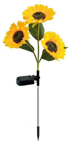 Urban Global 3-Head Sunflower Solar Outdoor Garden Lights